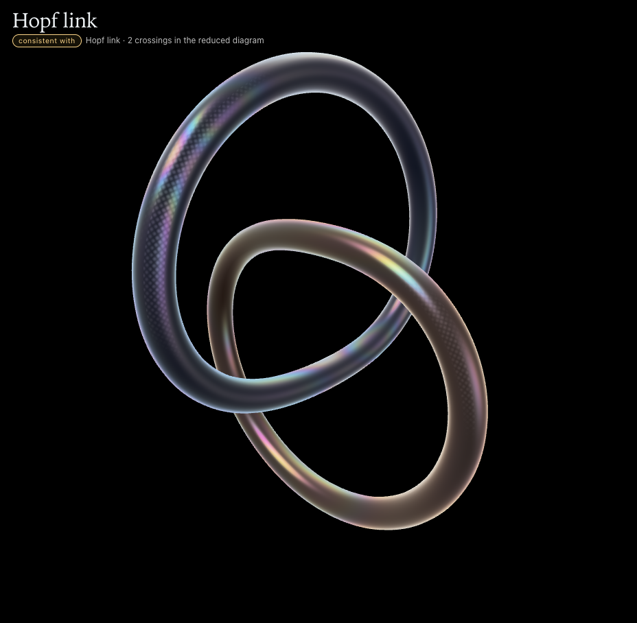Actual Knot Lab rendering